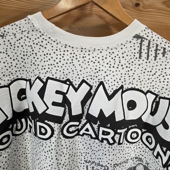 Disney Spirit Jersey Mickey Mouse Sound Cartoons Adult XL Stain Read - Picture 4 of 11